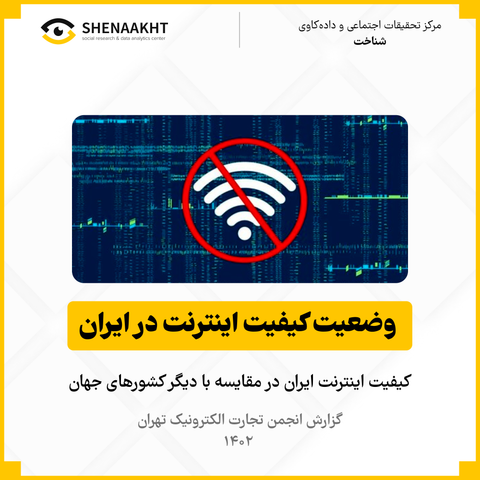 وضعیت کیفیت اینترنت در ایران